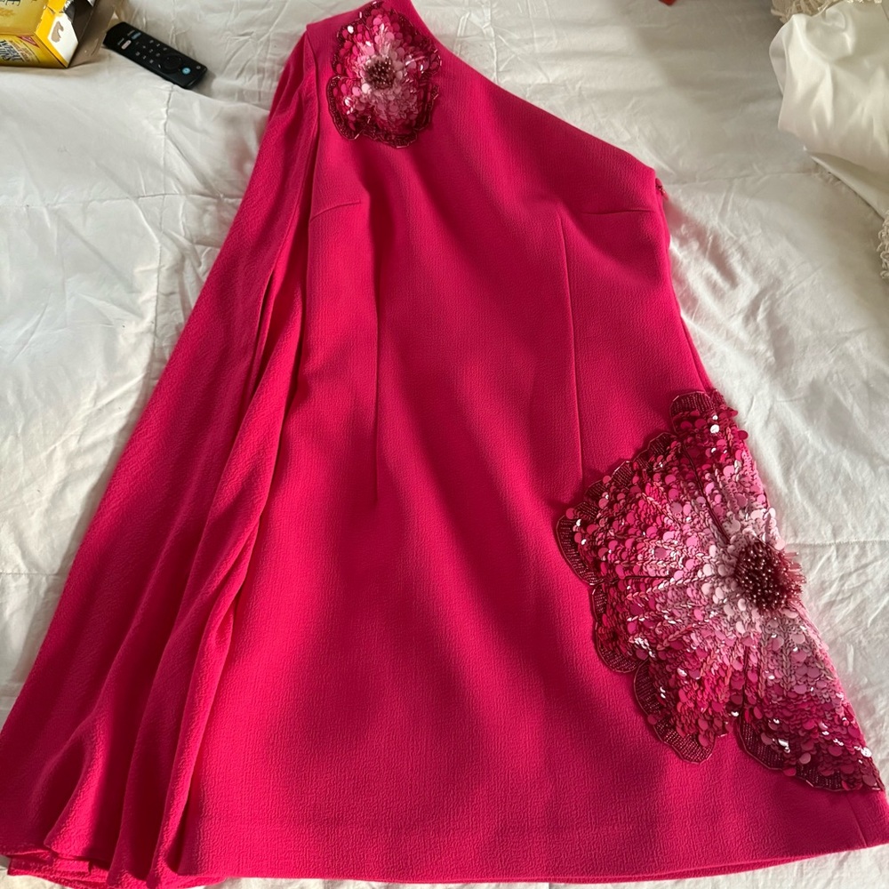 REBECCA VALLANCE
Layana Mini Dress Pink Floral Embellished - Picture 12 of 16
